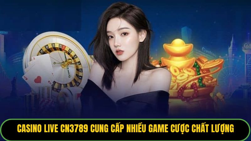 Casino live KUBET77 cung cấp nhiều game cược chất lượng