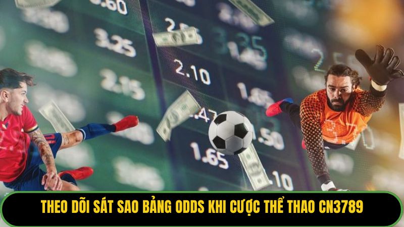 Theo dõi sát sao bảng odds khi cược thể thao KUBET77